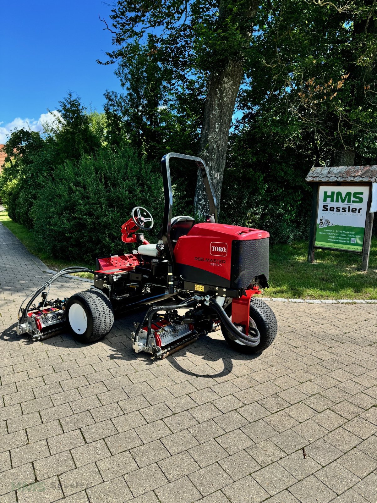 Spindelmäher typu Toro Reelmaster 3575, Gebrauchtmaschine w Weidenbach (Zdjęcie 2)