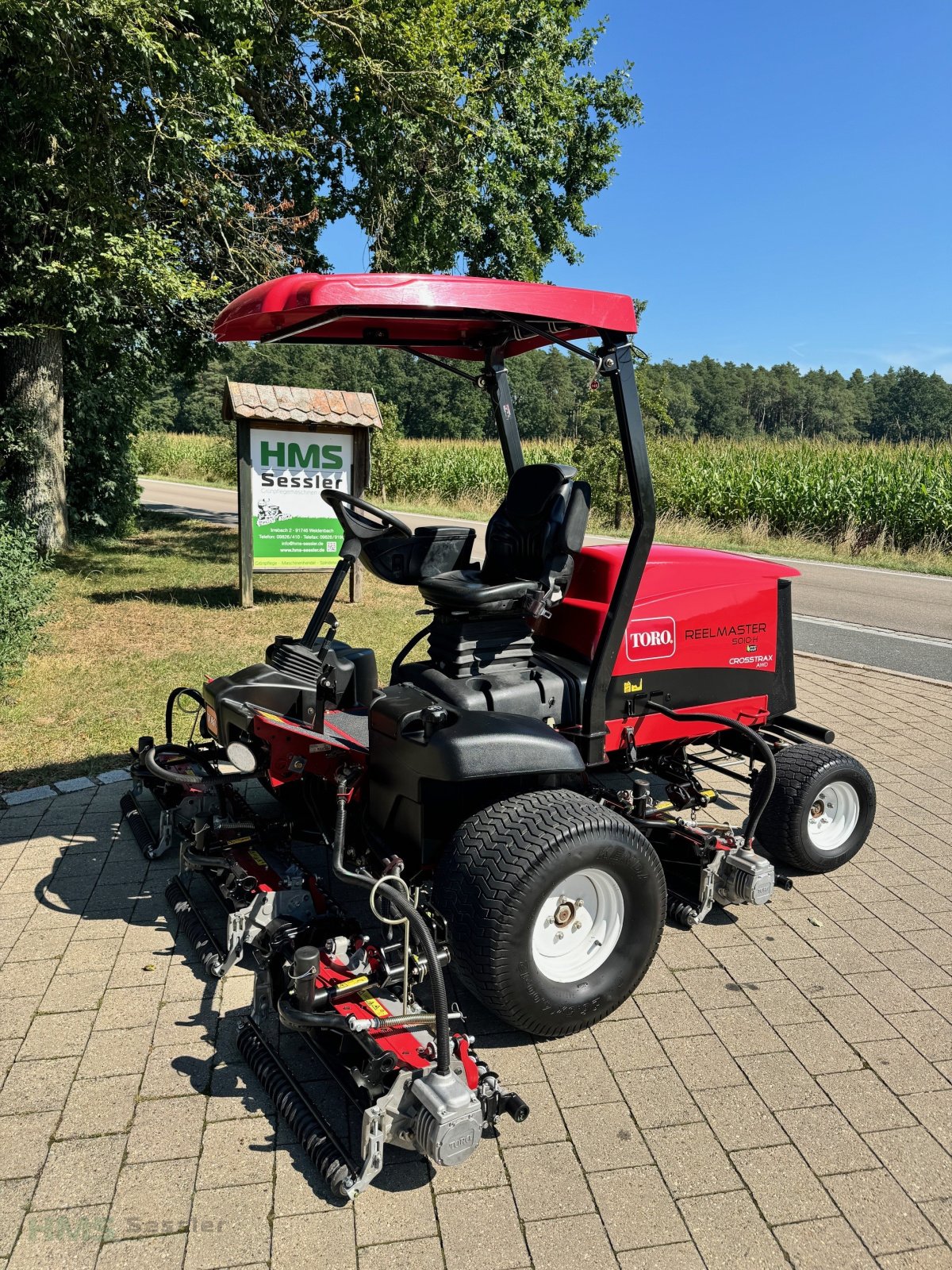 Spindelmäher от тип Toro Reelmaster 5010 H, Gebrauchtmaschine в Weidenbach (Снимка 1)