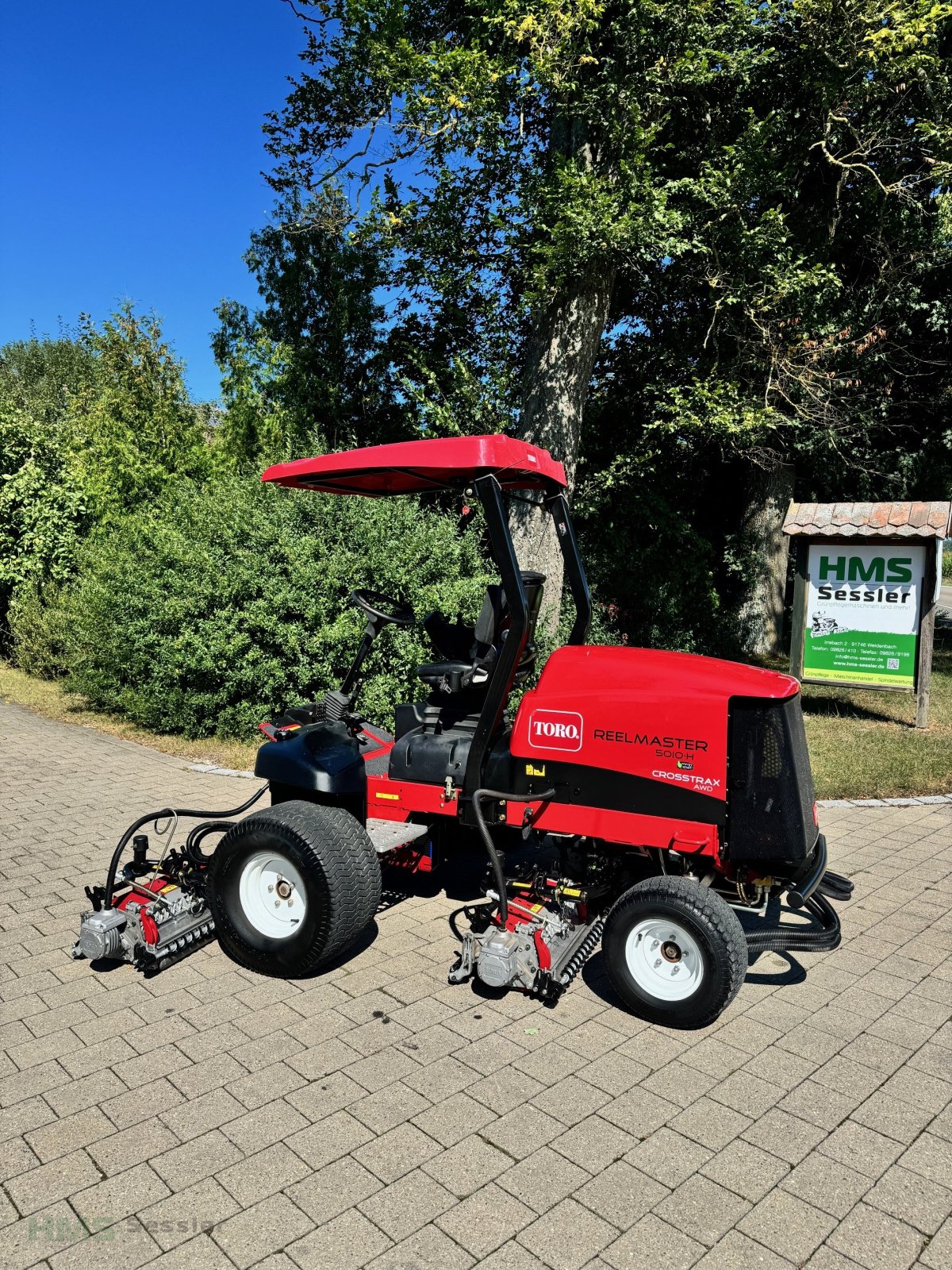 Spindelmäher tip Toro Reelmaster 5010 H, Gebrauchtmaschine in Weidenbach (Poză 2)