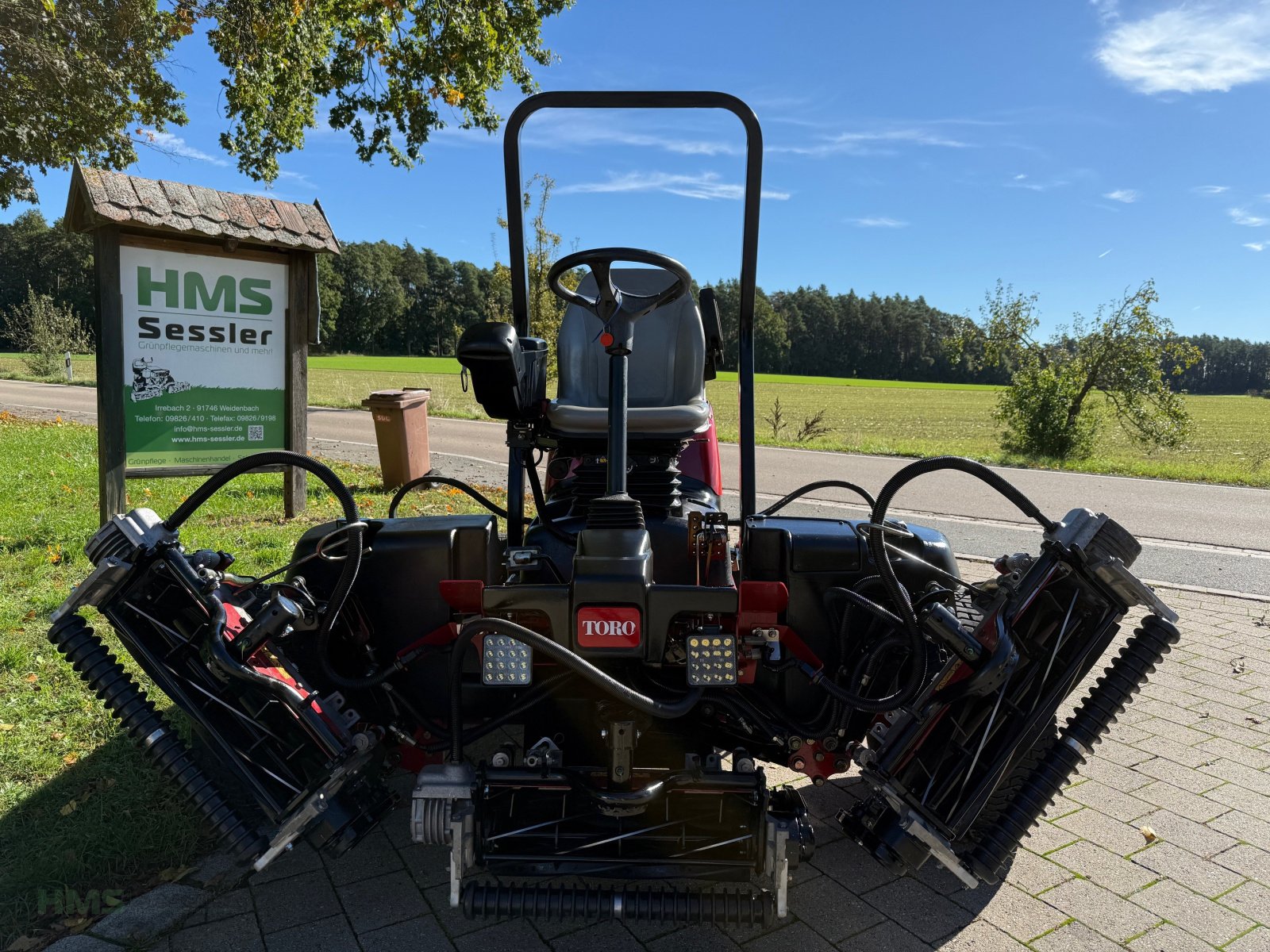 Spindelmäher tip Toro Reelmaster 5010 H, Gebrauchtmaschine in Weidenbach (Poză 5)