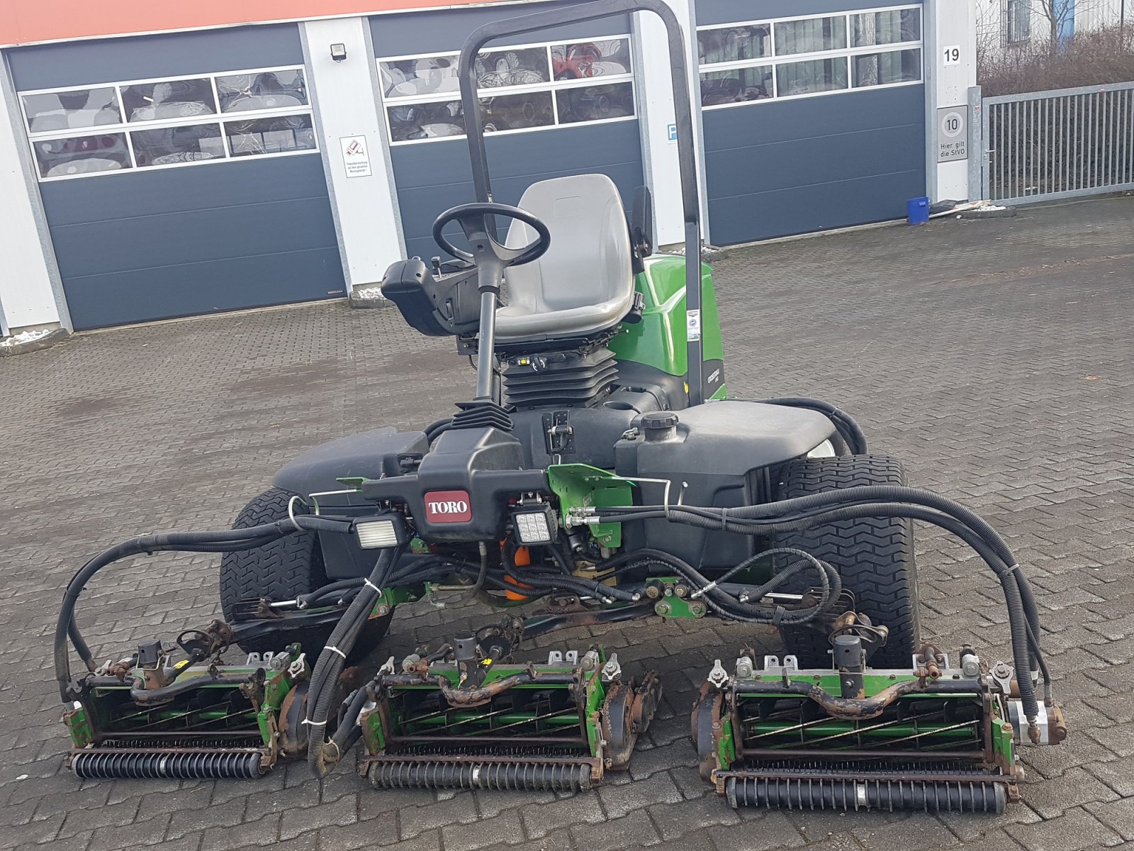 Spindelmäher van het type Toro Reelmaster 5610, Gebrauchtmaschine in Olpe (Foto 4)