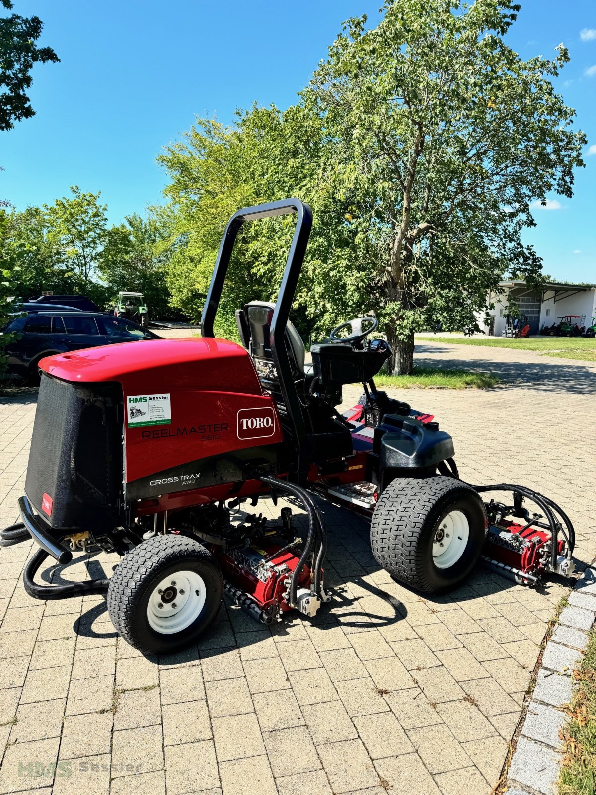 Spindelmäher van het type Toro Reelmaster 5610, Gebrauchtmaschine in Weidenbach (Foto 4)