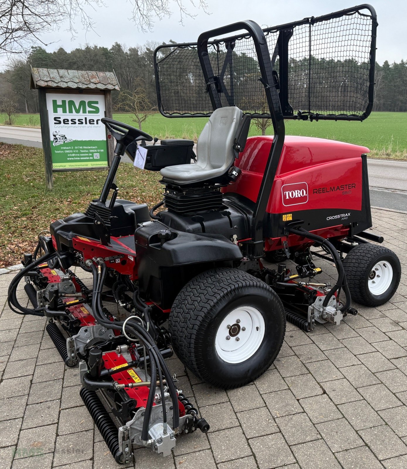 Spindelmäher of the type Toro Reelmaster 5610, Gebrauchtmaschine in Weidenbach (Picture 8)