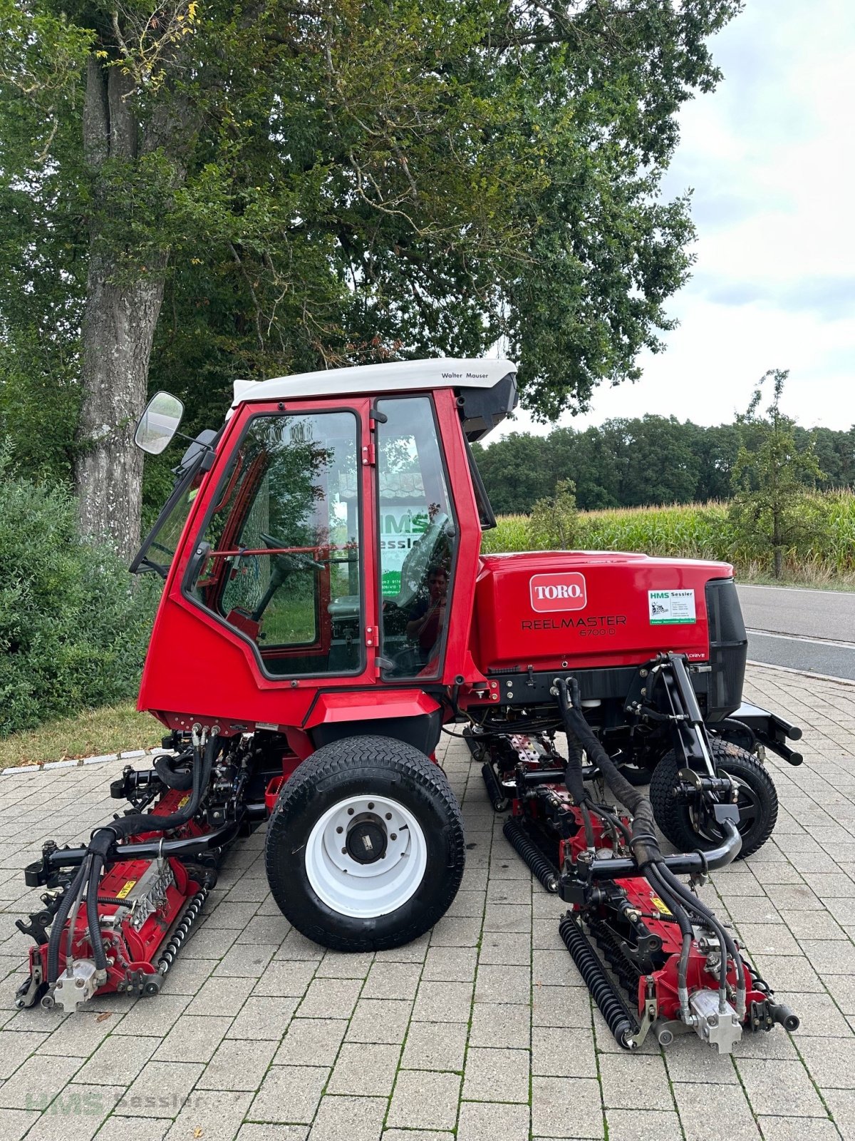 Spindelmäher van het type Toro Reelmaster 6700, Gebrauchtmaschine in Weidenbach (Foto 2)