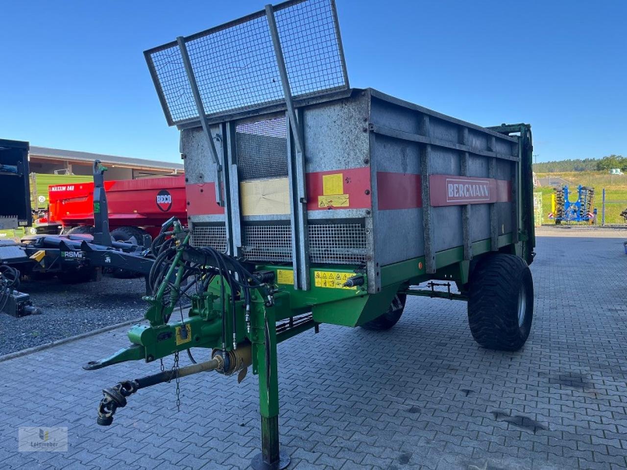 Stalldungstreuer van het type Bergmann M 750 SX, Gebrauchtmaschine in Neuhof - Dorfborn (Foto 2)