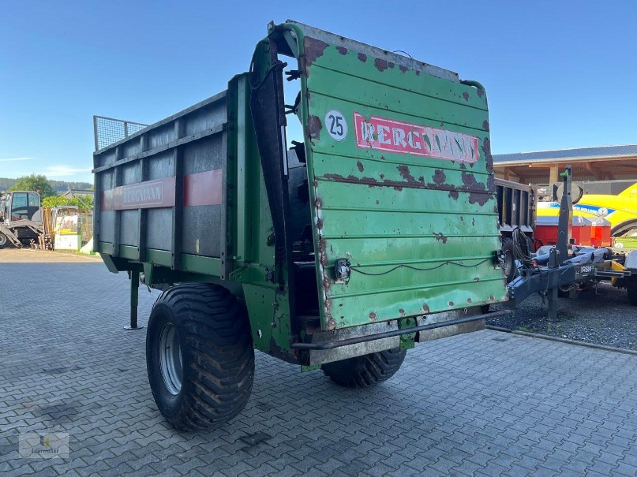 Stalldungstreuer tip Bergmann M 750 SX, Gebrauchtmaschine in Neuhof - Dorfborn (Poză 4)