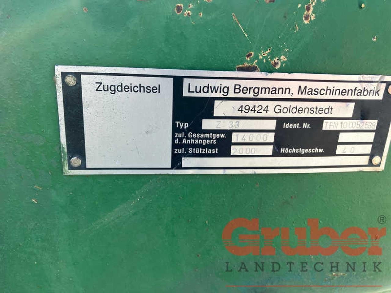 Stalldungstreuer typu Bergmann TSW 3140, Gebrauchtmaschine w Ampfing (Zdjęcie 12)