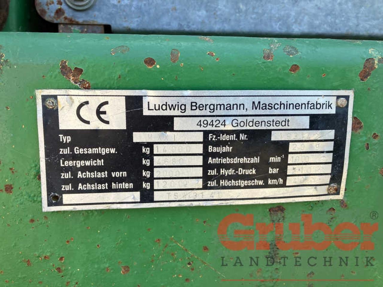 Stalldungstreuer del tipo Bergmann TSW 3140, Gebrauchtmaschine en Ampfing (Imagen 13)