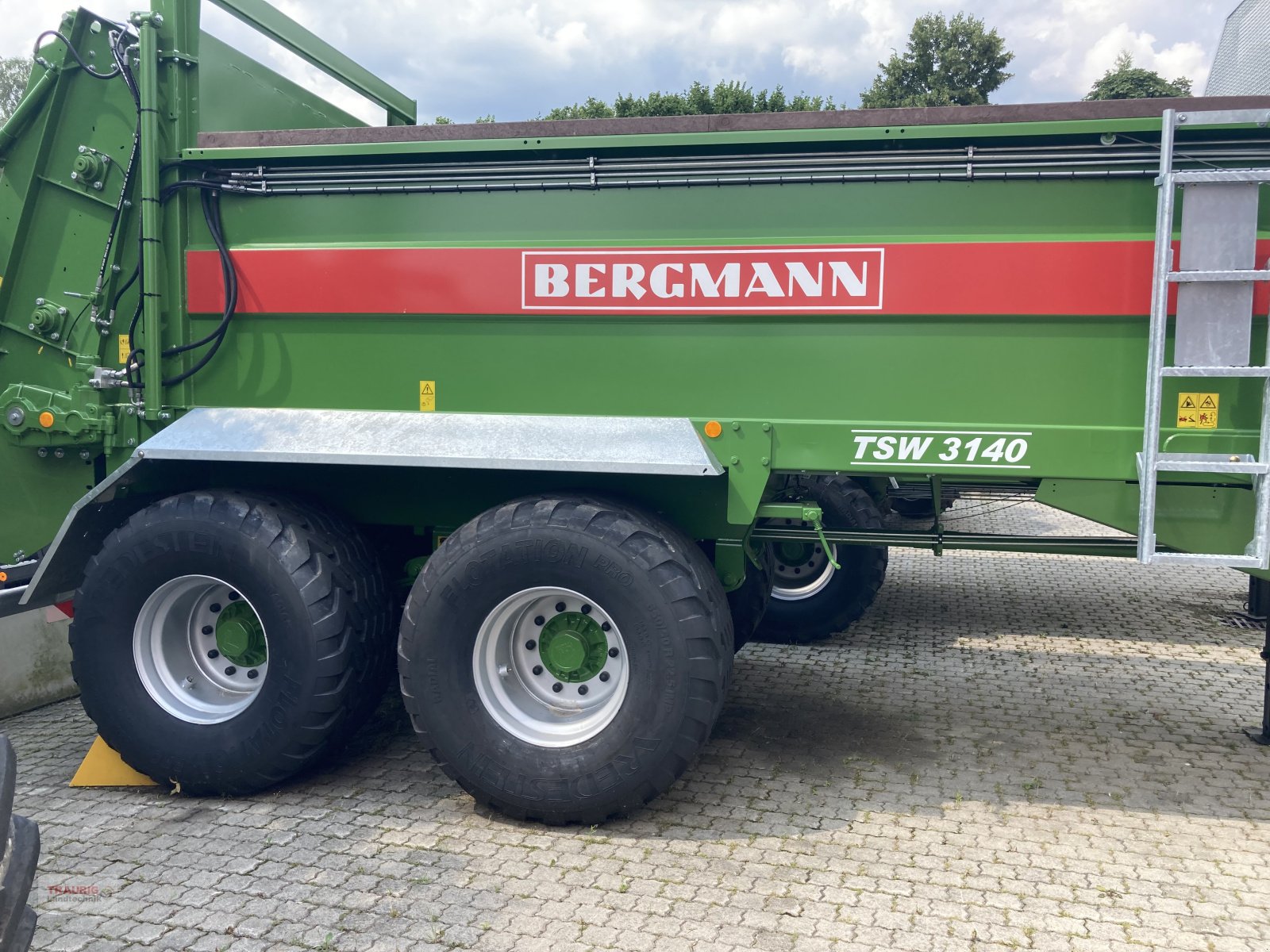 Stalldungstreuer tip Bergmann TSW 3140, Neumaschine in Mainburg/Wambach (Poză 3)