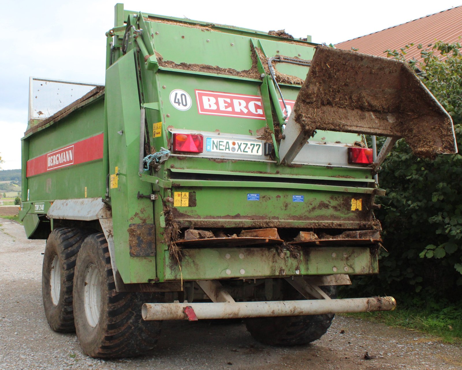 Stalldungstreuer tip Bergmann TSW 3140, Gebrauchtmaschine in Sugenheim (Poză 1)