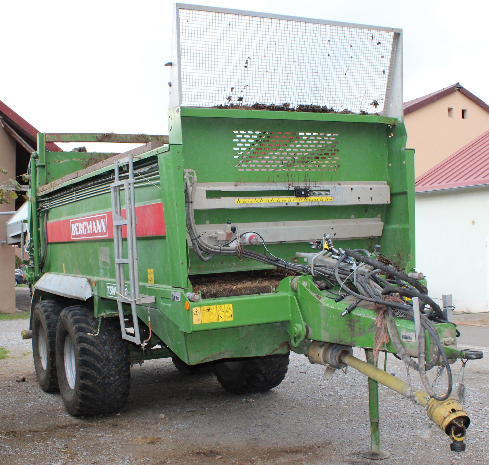 Stalldungstreuer of the type Bergmann TSW 3140, Gebrauchtmaschine in Sugenheim (Picture 2)