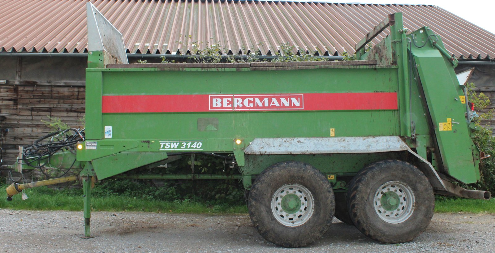 Stalldungstreuer of the type Bergmann TSW 3140, Gebrauchtmaschine in Sugenheim (Picture 3)