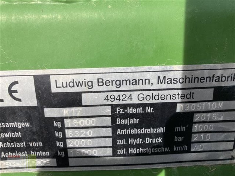 Stalldungstreuer za tip Bergmann TSW 4190 S Universalstreuer, Gebrauchtmaschine u Asbach-Bäumenheim (Slika 7)