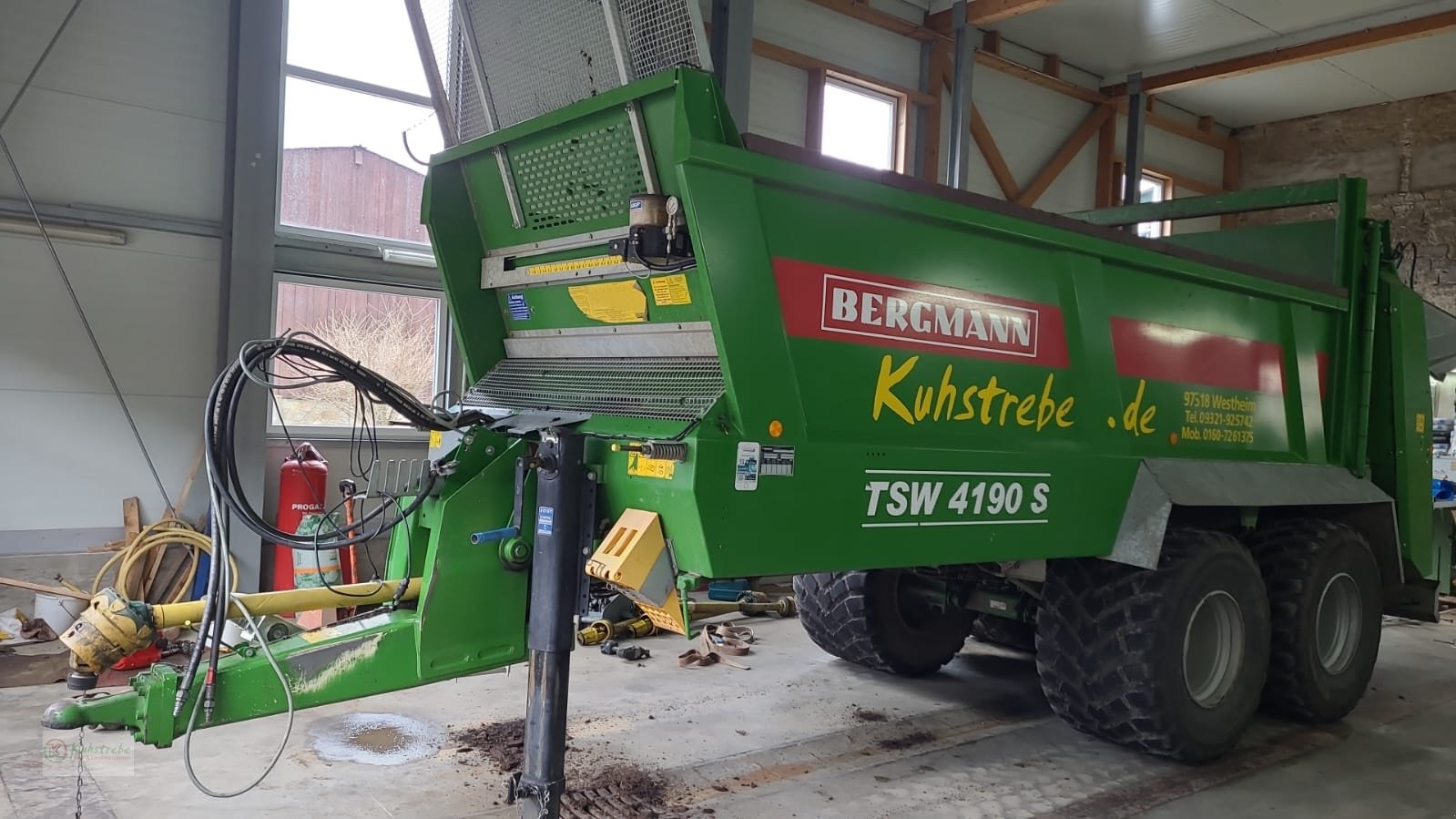 Stalldungstreuer za tip Bergmann TSW 4190 S, Gebrauchtmaschine u Biebelried (Slika 1)