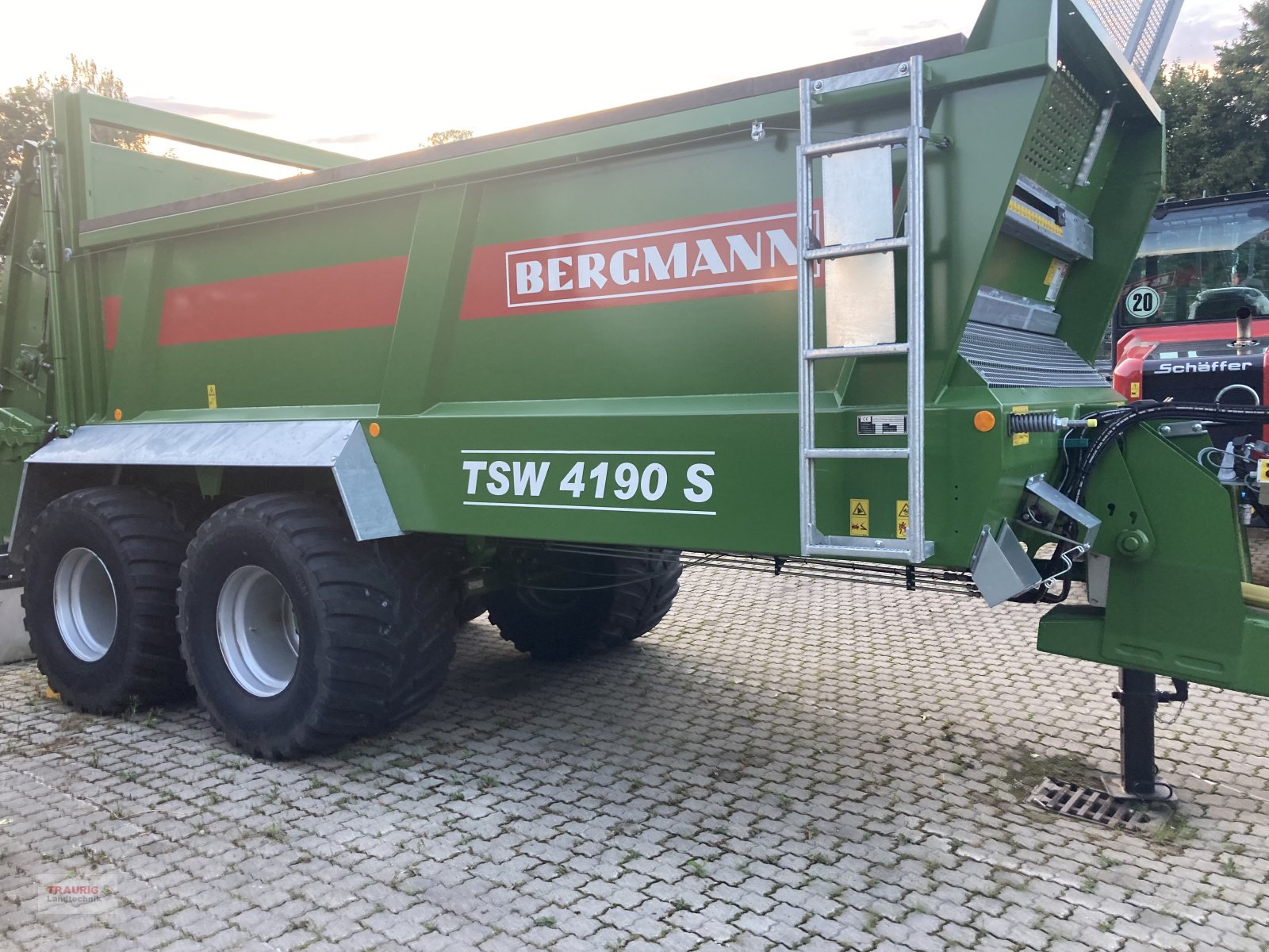 Stalldungstreuer typu Bergmann TSW 4190 S, Neumaschine w Mainburg/Wambach (Zdjęcie 4)