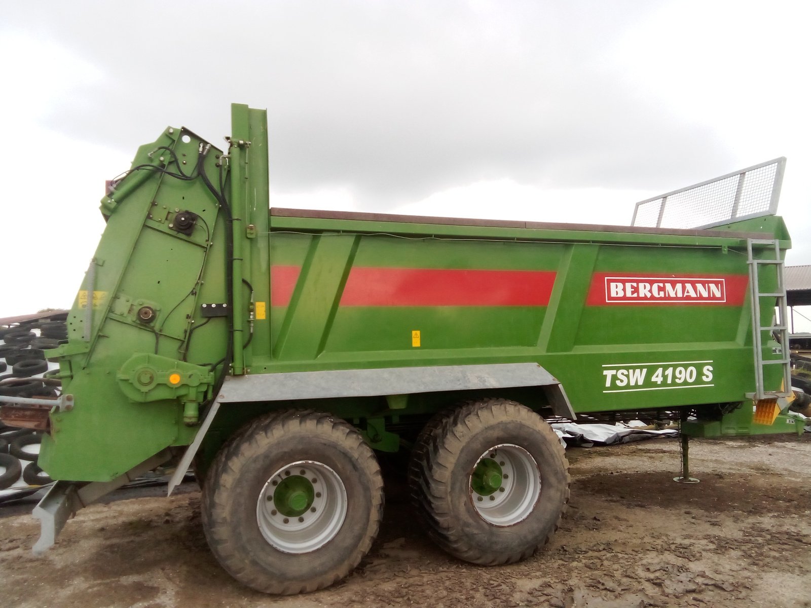 Stalldungstreuer du type Bergmann TSW 4190 S, Gebrauchtmaschine en Neuried (Photo 1)