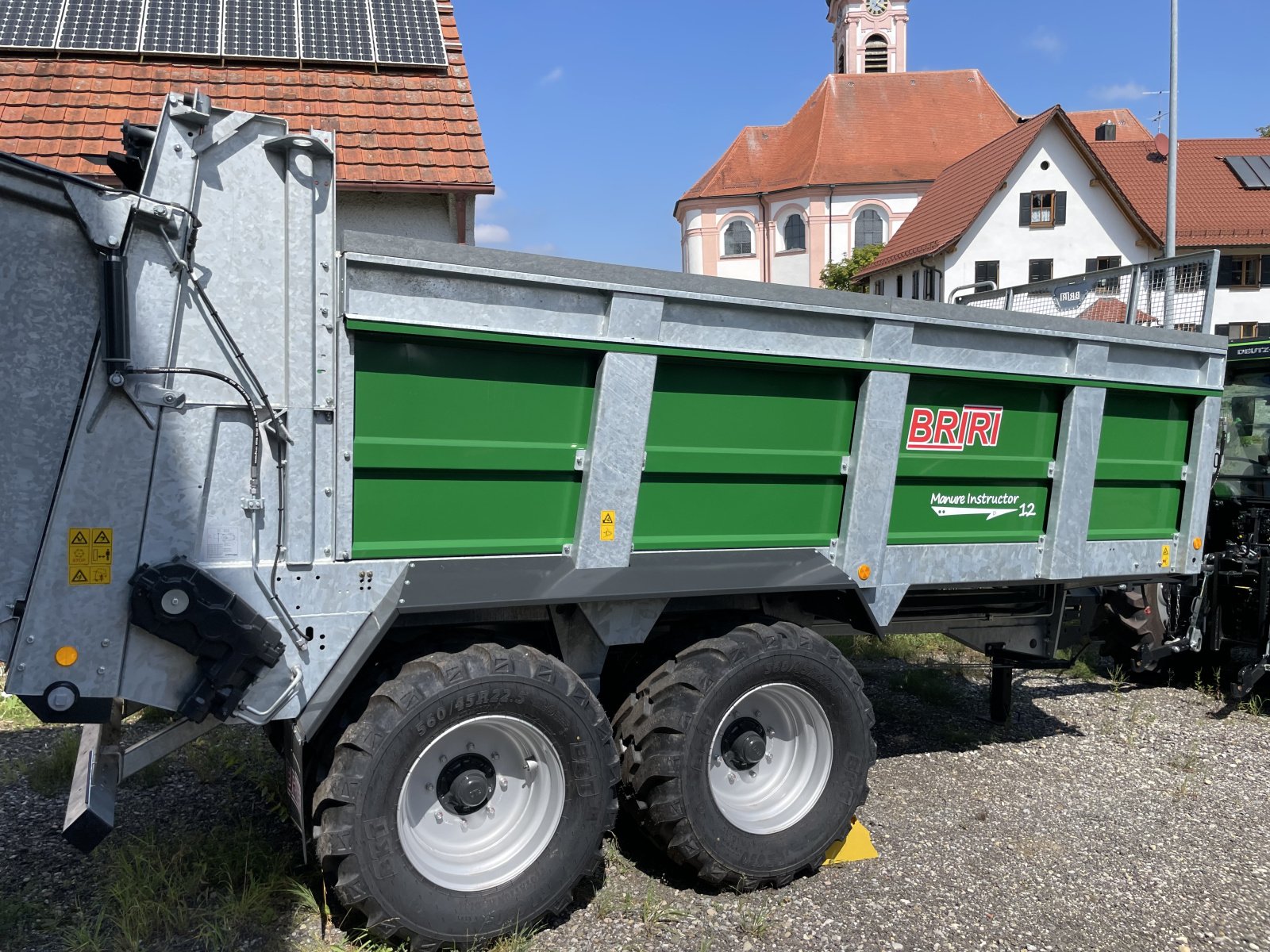 Stalldungstreuer del tipo Briri MI 12 D, Neumaschine en Ochsenhausen (Imagen 5)