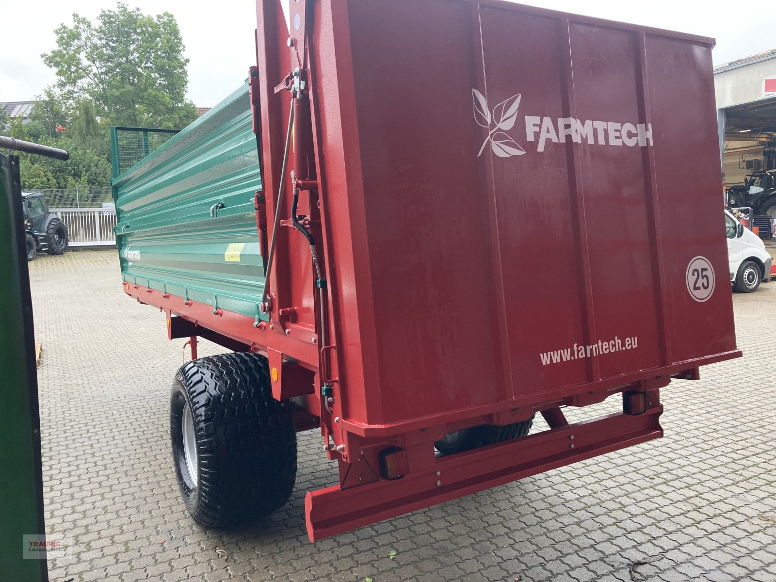 Stalldungstreuer του τύπου Farmtec Superfex 800, Neumaschine σε Mainburg/Wambach (Φωτογραφία 5)