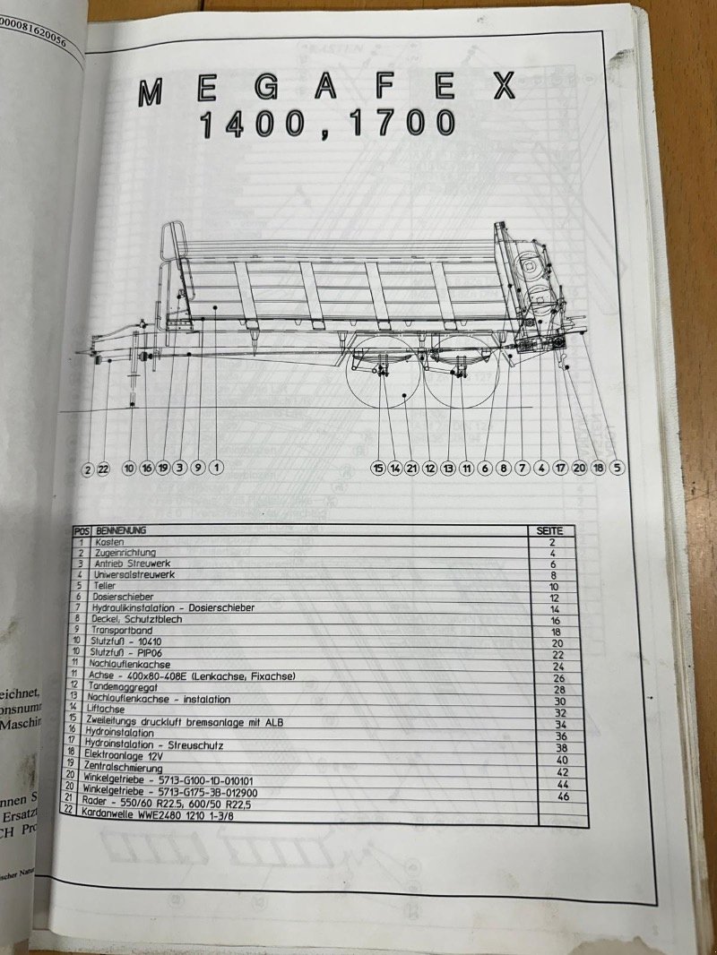 Stalldungstreuer типа Farmtech MEGAFEX 1700, Gebrauchtmaschine в Liebenwalde (Фотография 9)