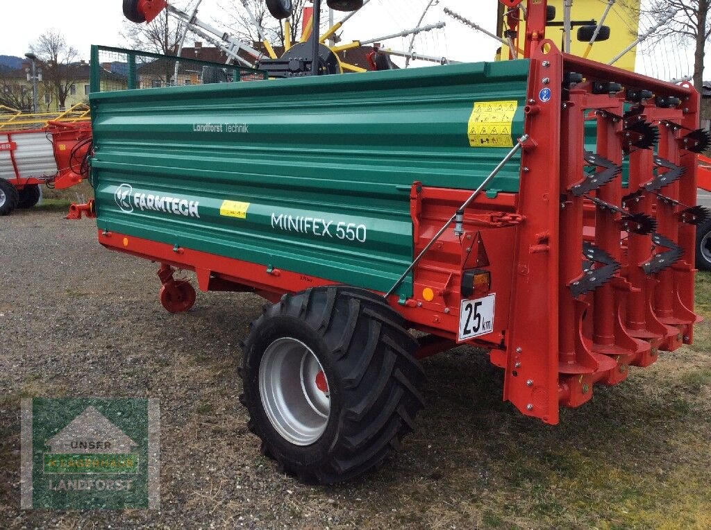 Stalldungstreuer van het type Farmtech Minifex 550, Neumaschine in Kobenz bei Knittelfeld (Foto 5)