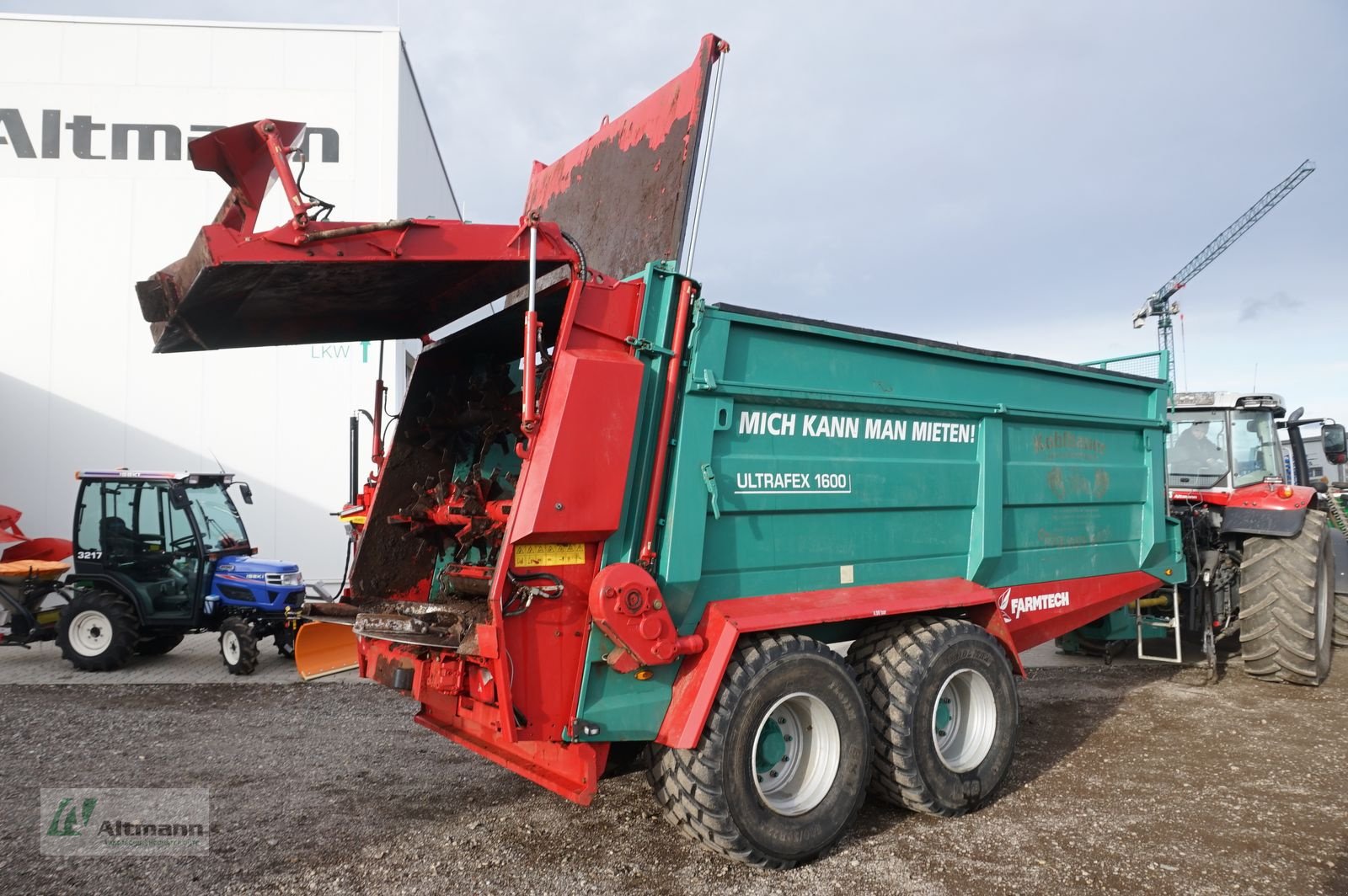 Stalldungstreuer des Typs Farmtech Ultrafex 1600, Gebrauchtmaschine in Lanzenkirchen (Bild 9)