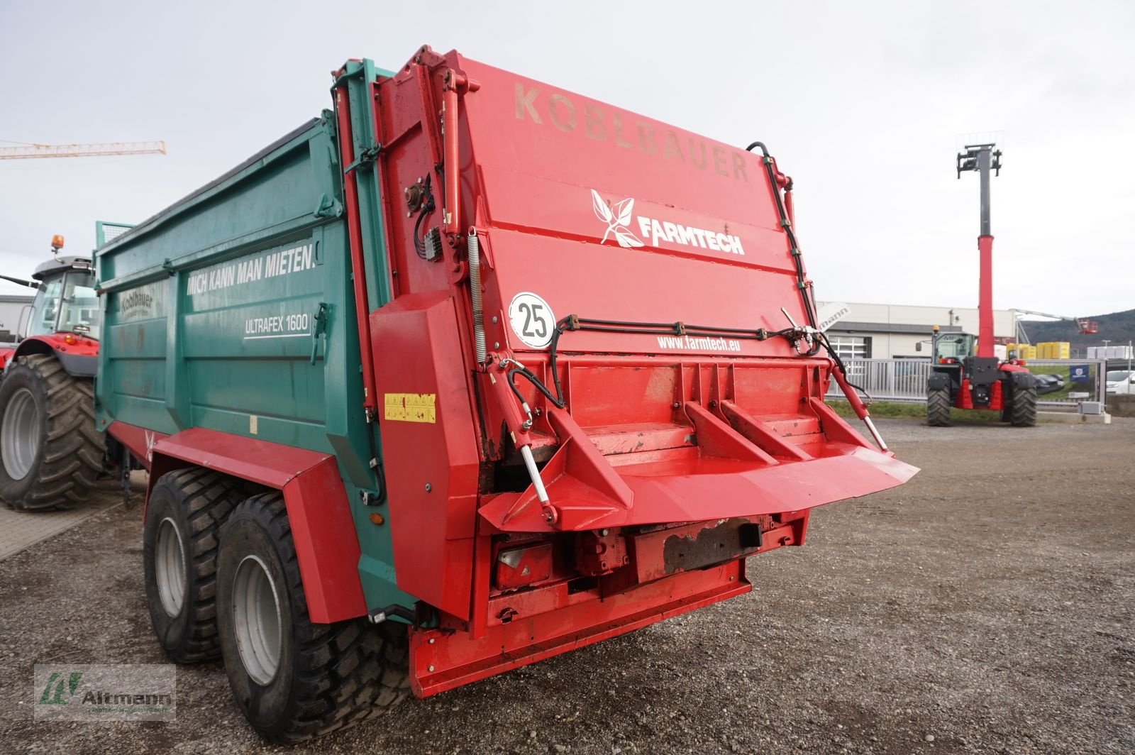 Stalldungstreuer des Typs Farmtech Ultrafex 1600, Gebrauchtmaschine in Lanzenkirchen (Bild 4)