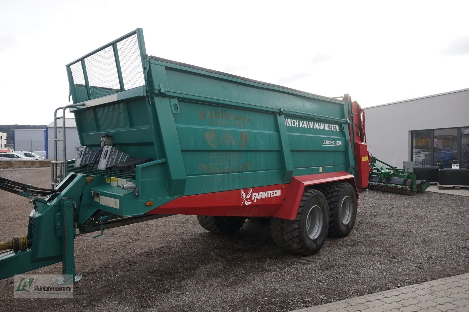 Stalldungstreuer des Typs Farmtech Ultrafex 1600, Gebrauchtmaschine in Lanzenkirchen (Bild 5)