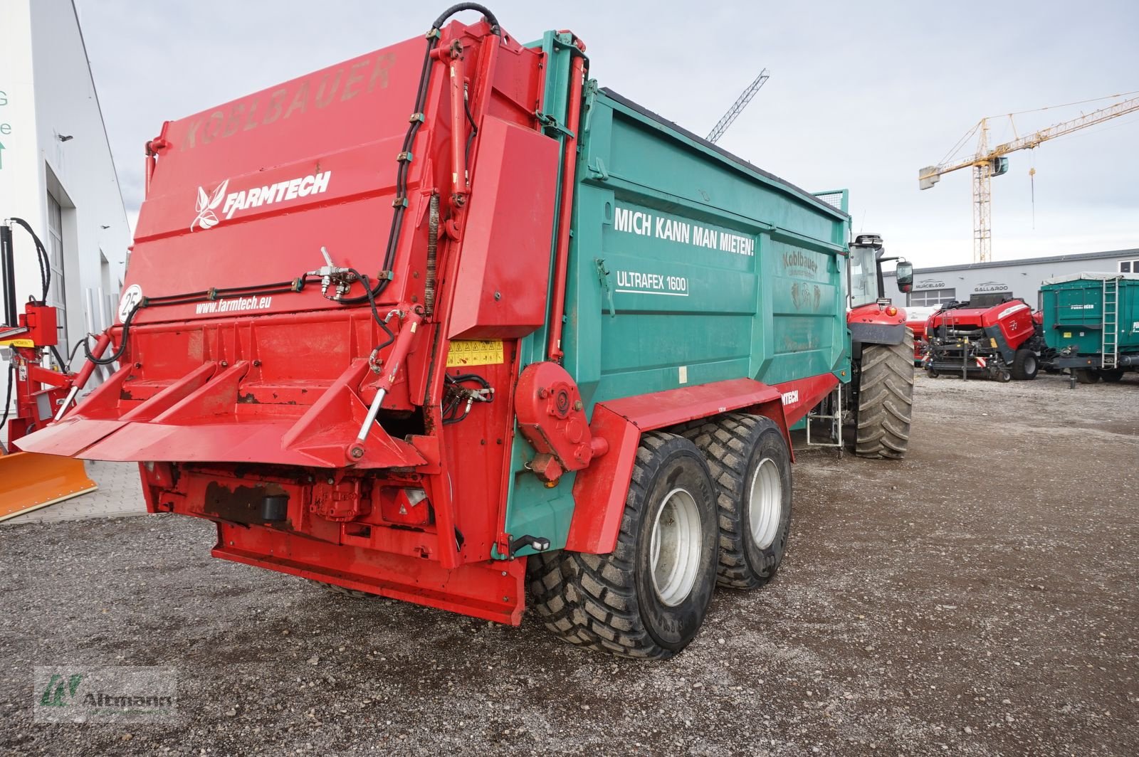 Stalldungstreuer des Typs Farmtech Ultrafex 1600, Gebrauchtmaschine in Lanzenkirchen (Bild 3)