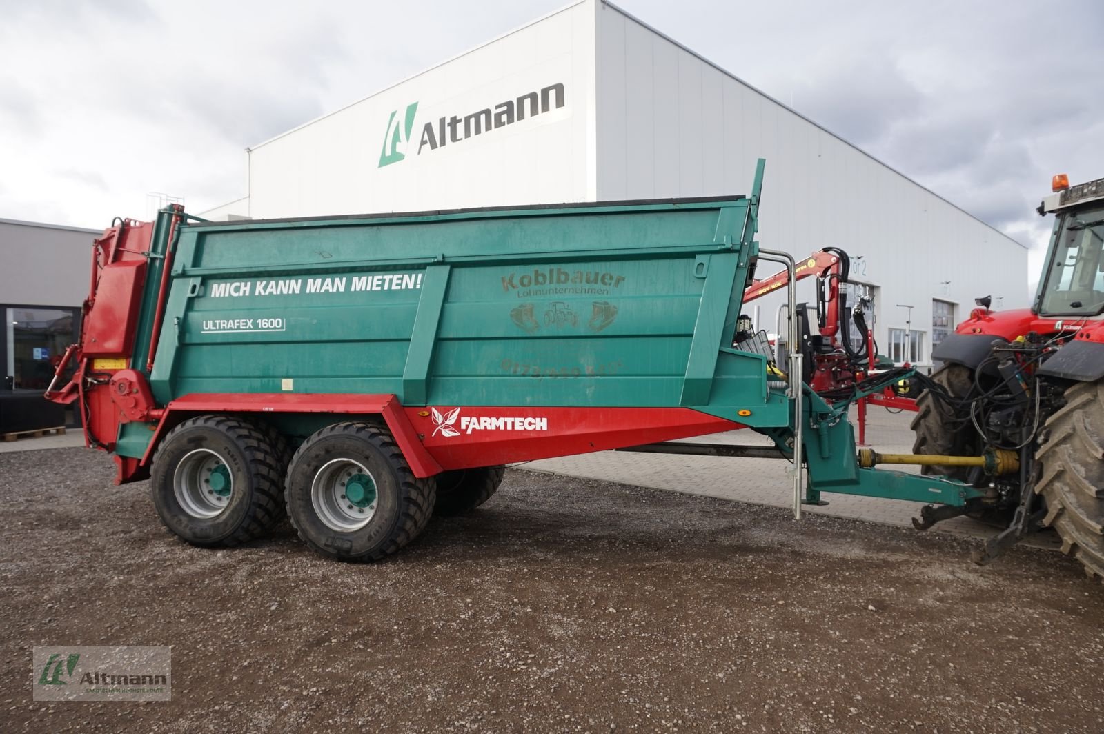 Stalldungstreuer des Typs Farmtech Ultrafex 1600, Gebrauchtmaschine in Lanzenkirchen (Bild 1)