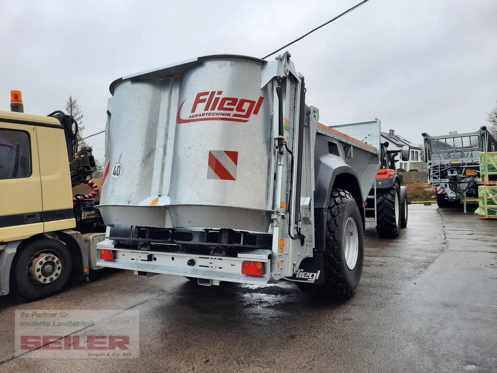 Stalldungstreuer typu Fliegl ADS 100 Einachs 9m³, Gebrauchtmaschine w Ansbach (Zdjęcie 4)