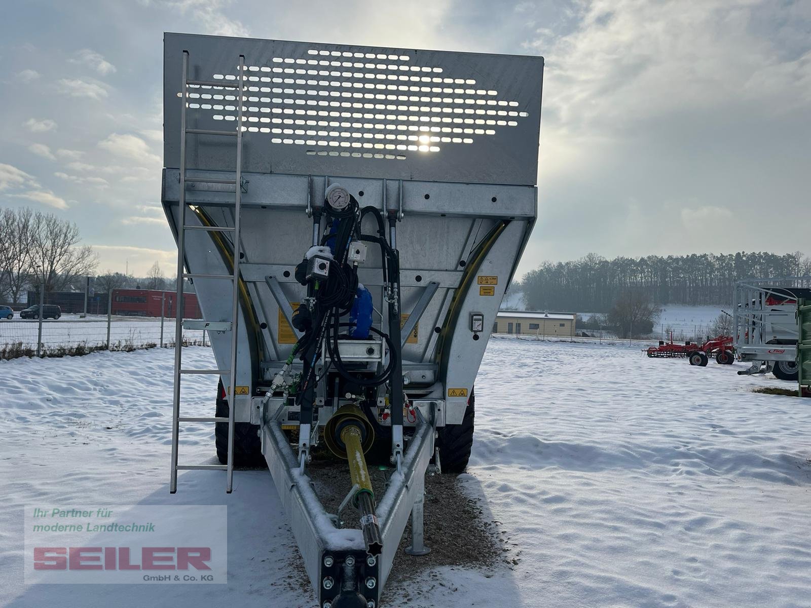 Stalldungstreuer Türe ait Fliegl ADS 120 Einachs 14m³, Neumaschine içinde Burghaslach (resim 8)