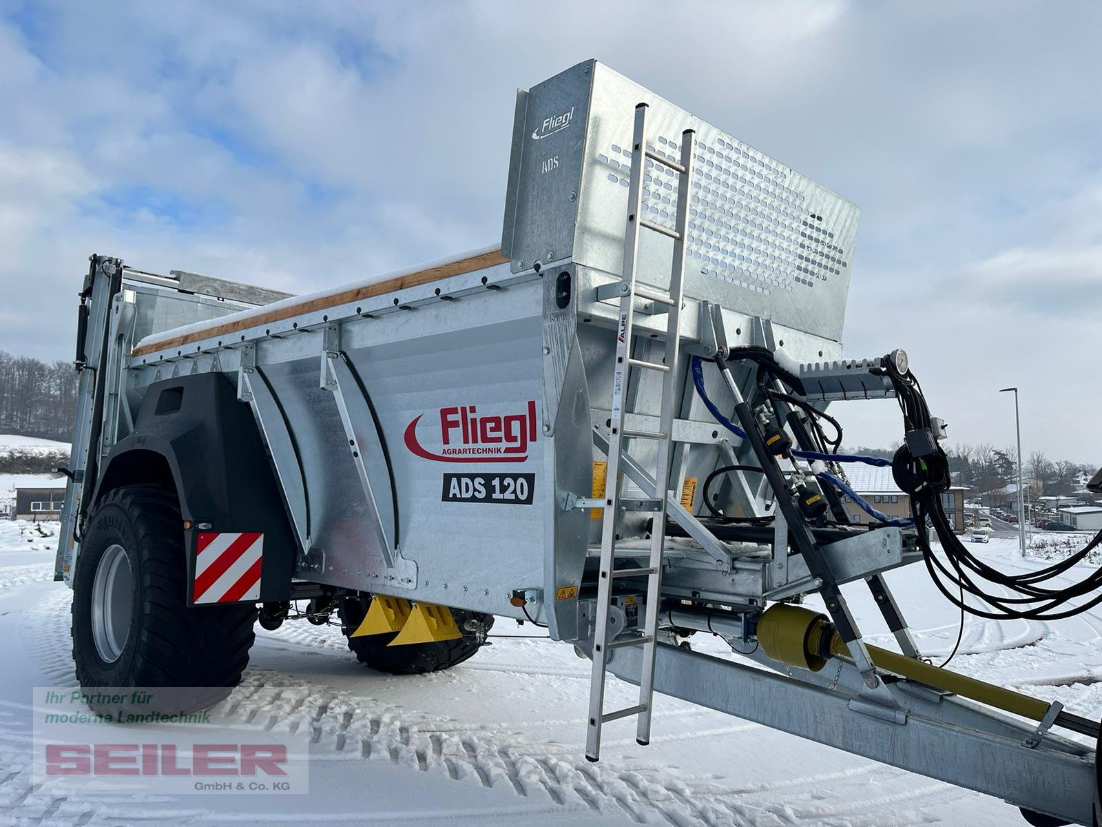 Stalldungstreuer du type Fliegl ADS 120 Einachs 14m³, Neumaschine en Burghaslach (Photo 1)