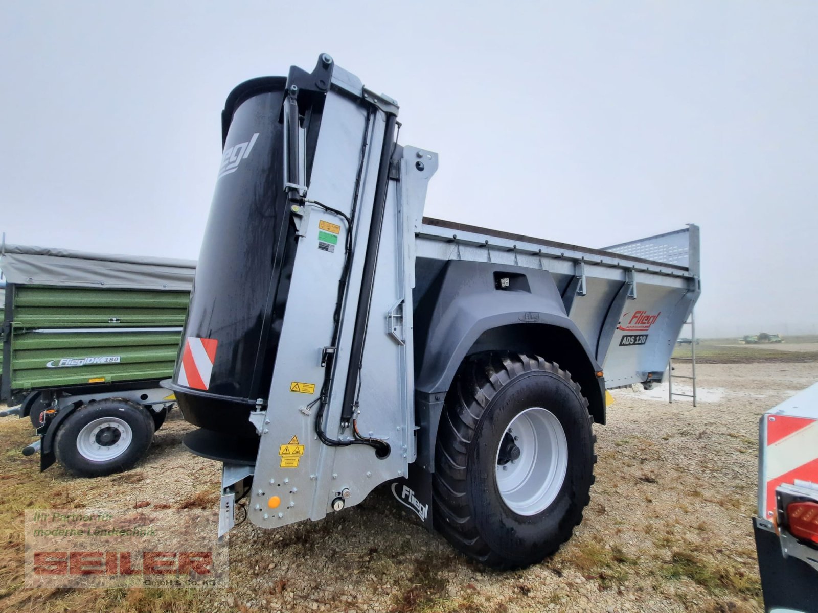 Stalldungstreuer typu Fliegl ADS 120 Einachs 14m³, Neumaschine v Burghaslach (Obrázek 3)