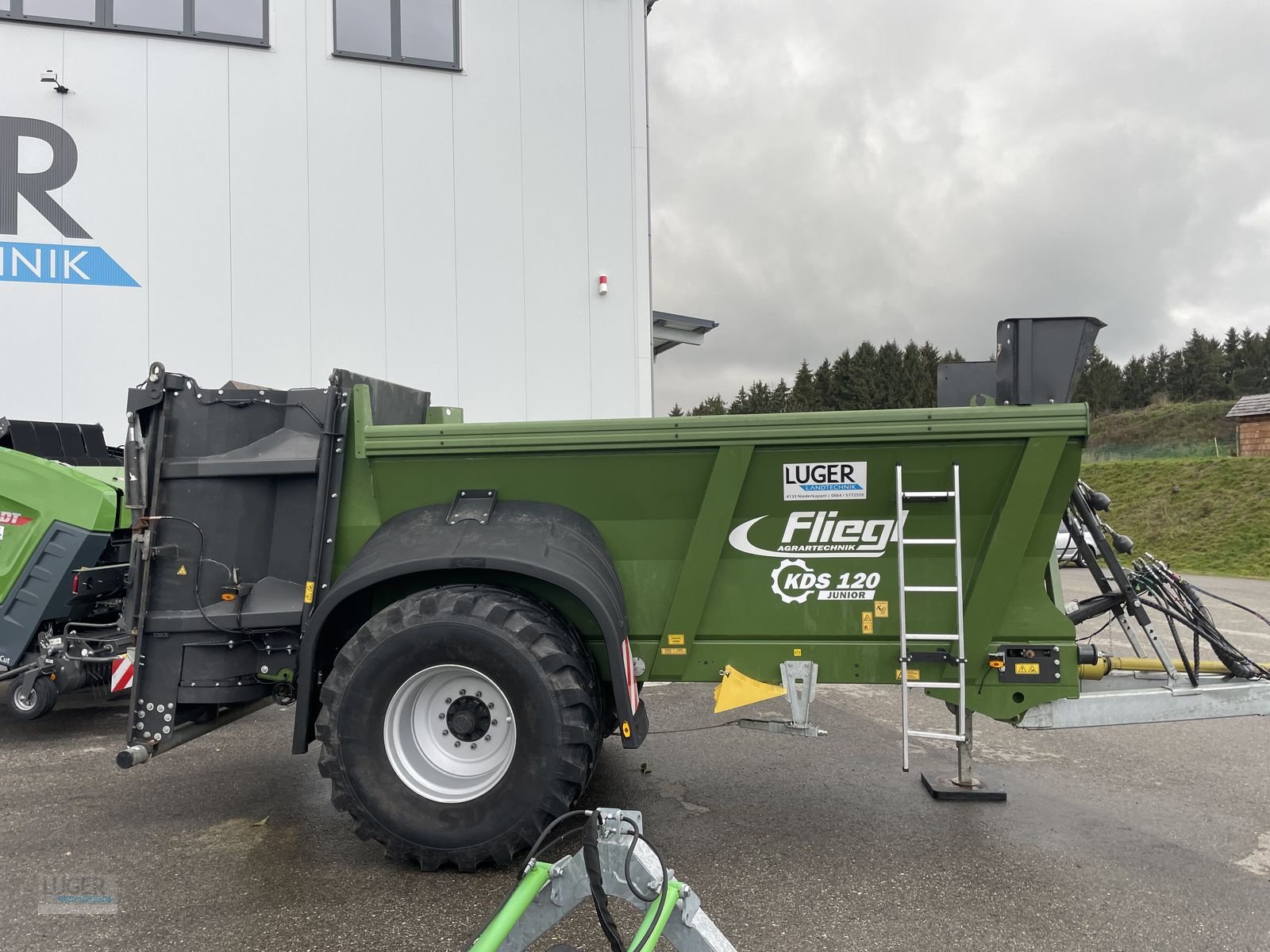 Stalldungstreuer Türe ait Fliegl KDS 120 JuniorXL Einachs, Vorführmaschine içinde Niederkappel (resim 7)