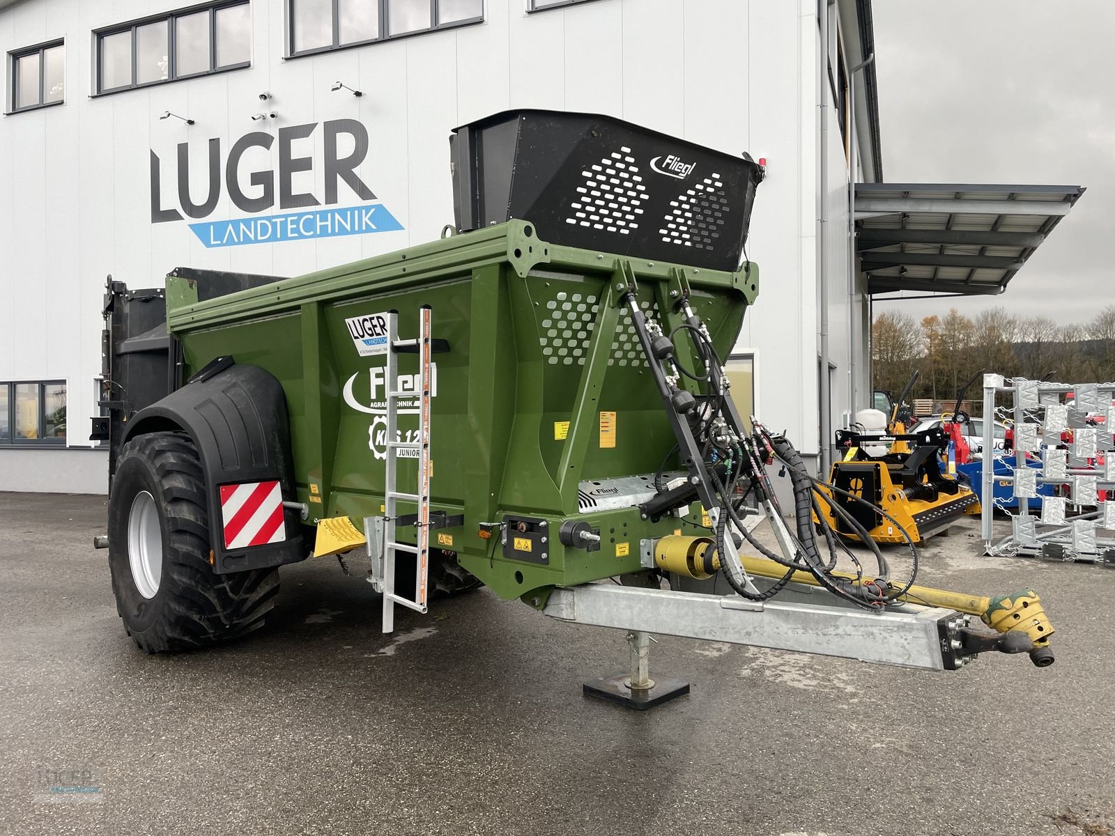 Stalldungstreuer Türe ait Fliegl KDS 120 JuniorXL Einachs, Vorführmaschine içinde Niederkappel (resim 1)