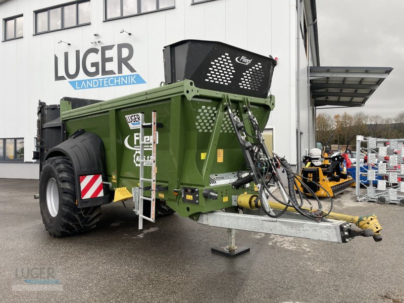 Stalldungstreuer van het type Fliegl KDS 120 JuniorXL Einachs, Vorführmaschine in Niederkappel (Foto 1)