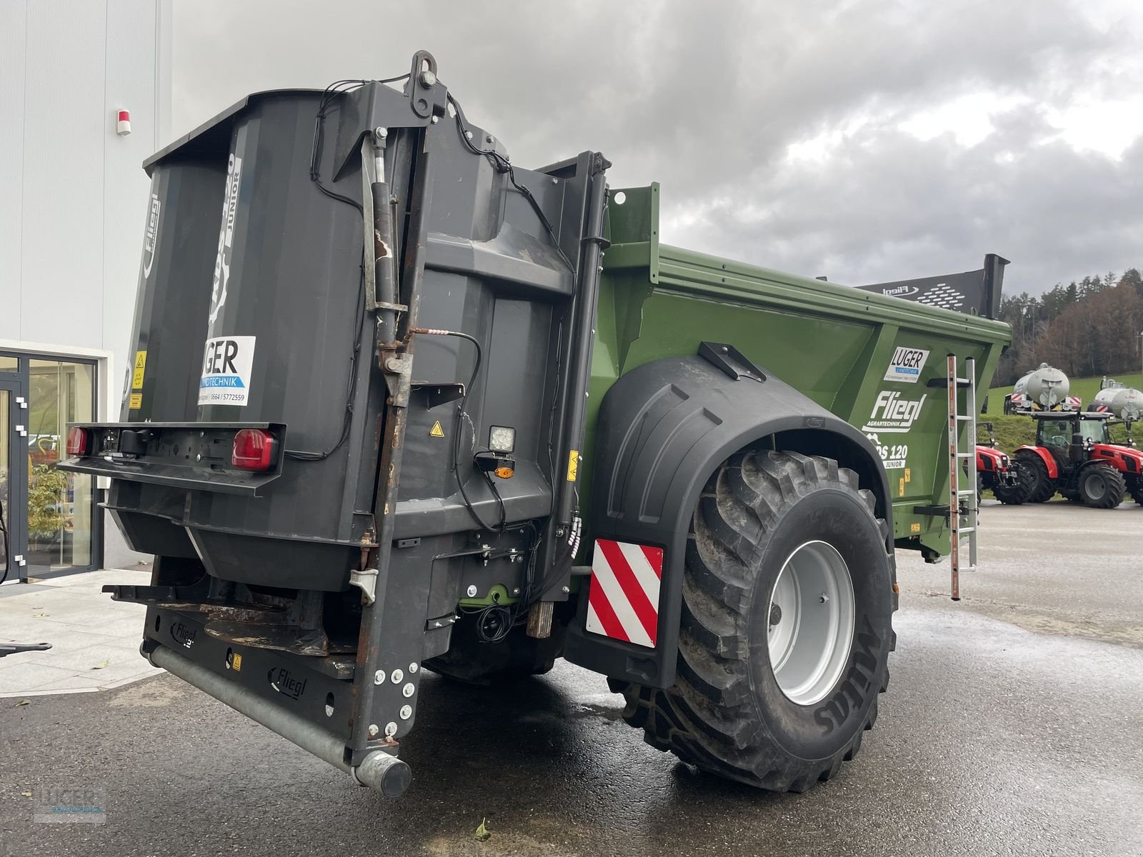 Stalldungstreuer Türe ait Fliegl KDS 120 JuniorXL Einachs, Vorführmaschine içinde Niederkappel (resim 2)