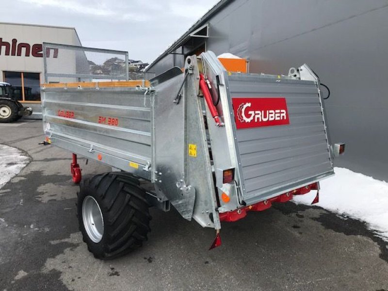 Stalldungstreuer typu Gruber Stall-, Bergmiststreuer SM380T Tieflader, Neumaschine v Tamsweg (Obrázek 12)