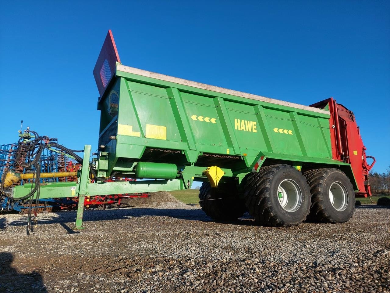 Stalldungstreuer van het type Hawe DST 20T - S, Gebrauchtmaschine in Hammel (Foto 3)