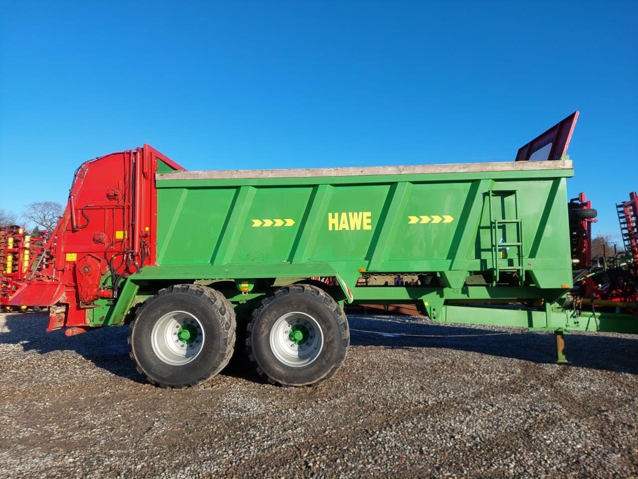 Stalldungstreuer van het type Hawe DST 20T - S, Gebrauchtmaschine in Hammel (Foto 4)