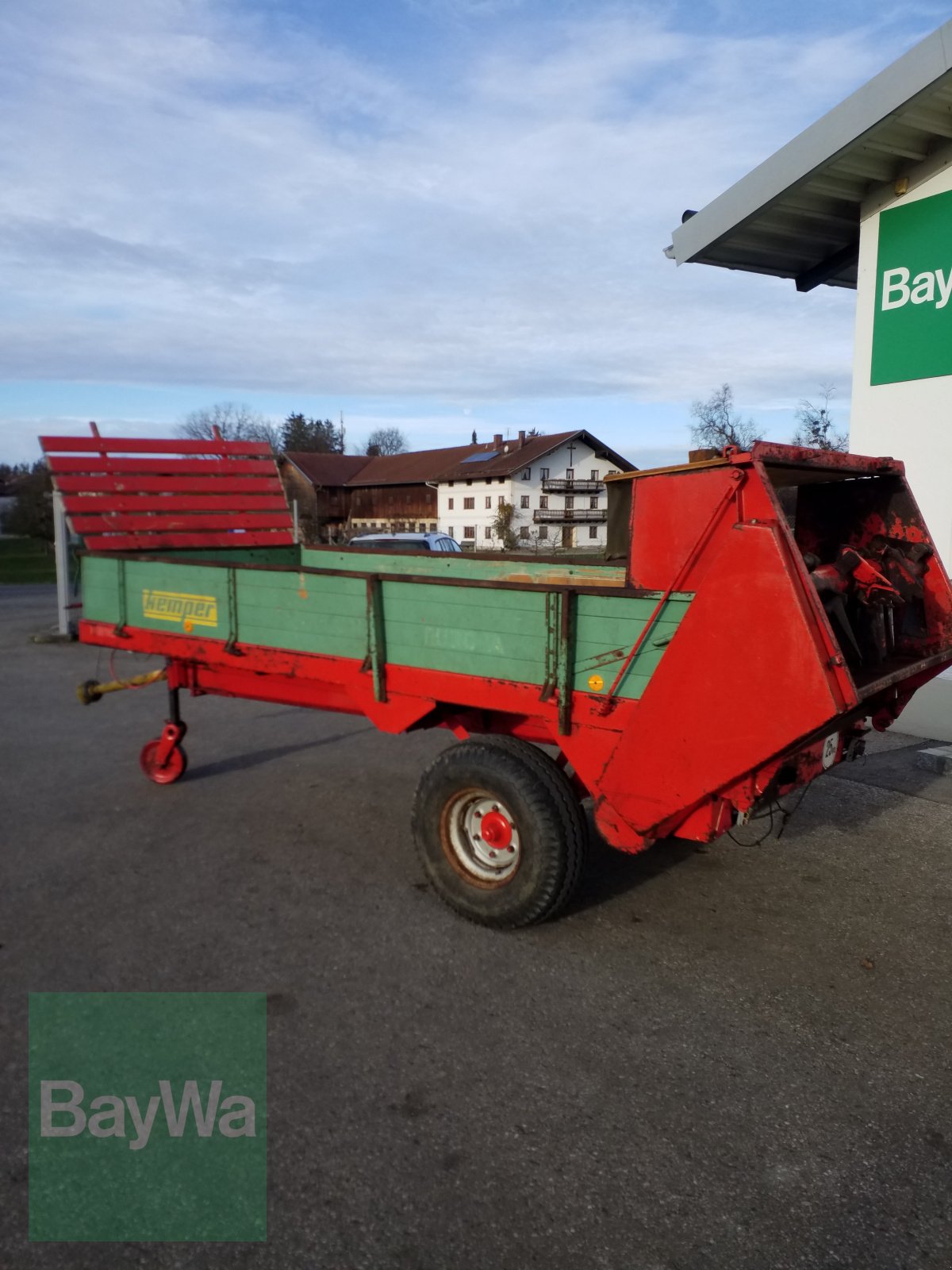 Stalldungstreuer Türe ait Kemper E 30, Gebrauchtmaschine içinde Schönau b.Tuntenhausen (resim 4)