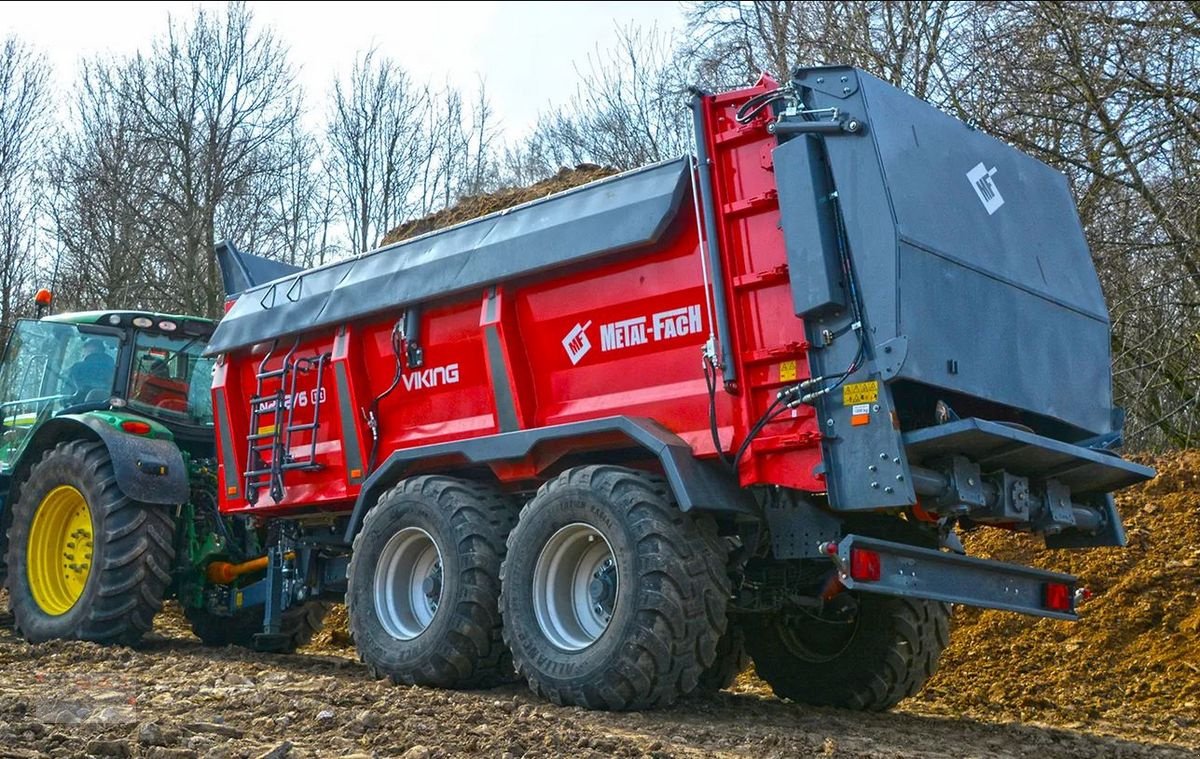 Stalldungstreuer Türe ait Metal-Fach Viking 272/6-GPS-Wiegeeinrichtung, Neumaschine içinde Eberschwang (resim 18)