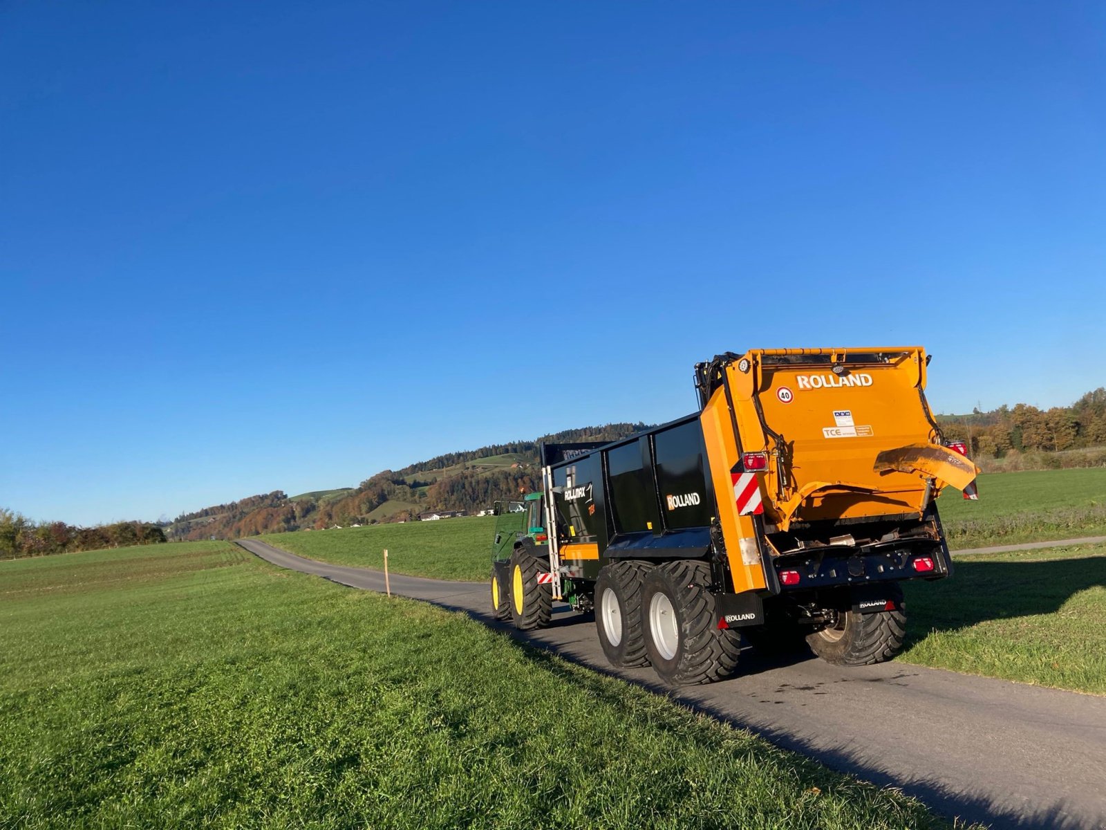 Stalldungstreuer del tipo Rolland Rollmax 7130, Gebrauchtmaschine en Hasle b. Burgdorf (Imagen 3)