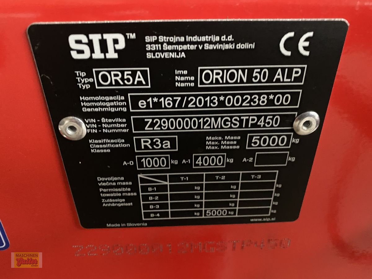 Stalldungstreuer Türe ait SIP Orion 50 ALP, Neumaschine içinde Kötschach (resim 14)