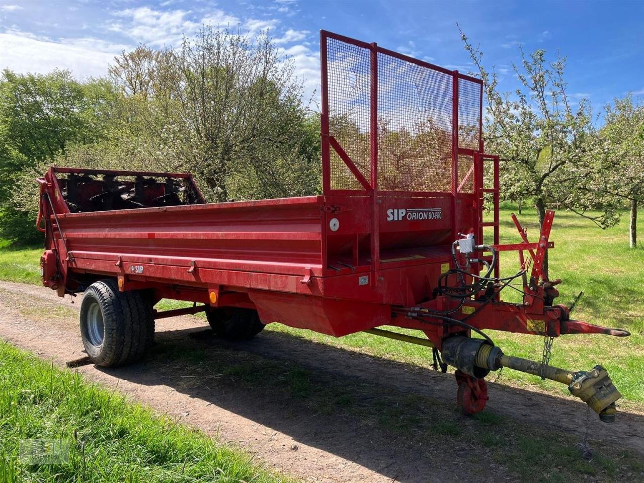 Stalldungstreuer typu SIP Orion 80 Pro, Gebrauchtmaschine v Neuhof - Dorfborn (Obrázok 1)