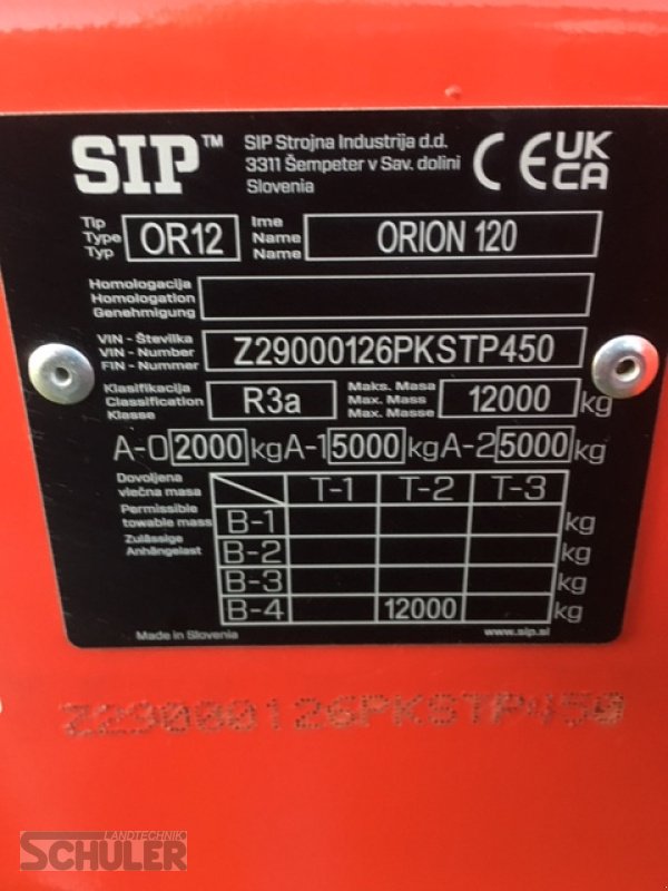 Stalldungstreuer tip SIP Orion120, Neumaschine in St. Märgen (Poză 21)