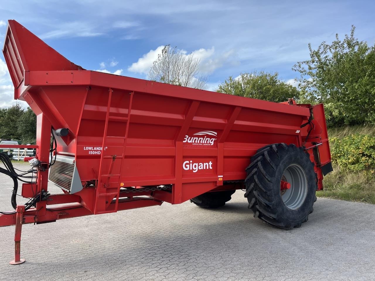 Stalldungstreuer del tipo Sonstige GIGANT LOWLANDER 150, Gebrauchtmaschine In Skjern (Immagine 3)