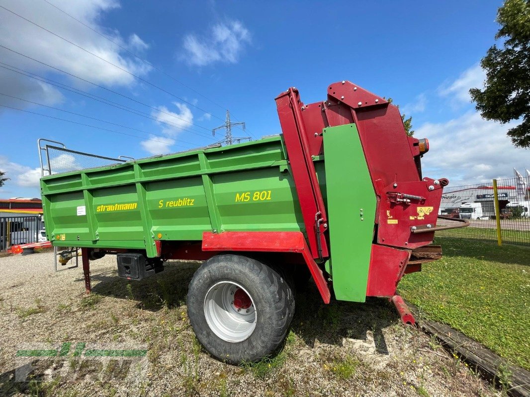 Stalldungstreuer van het type Strautmann MS 801, Gebrauchtmaschine in Untermünkheim (Foto 2)