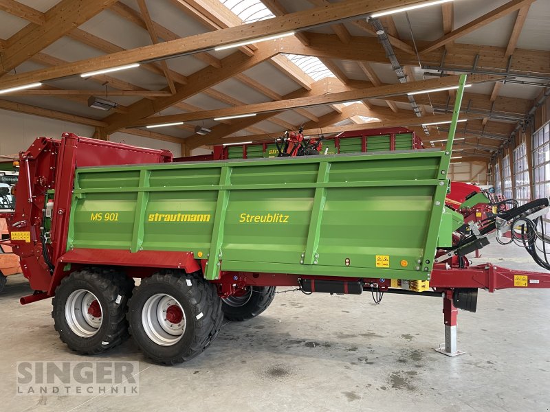 Stalldungstreuer van het type Strautmann MS 901 Tandem DL Breitstreuwerk, Neumaschine in Ebenhofen (Foto 1)