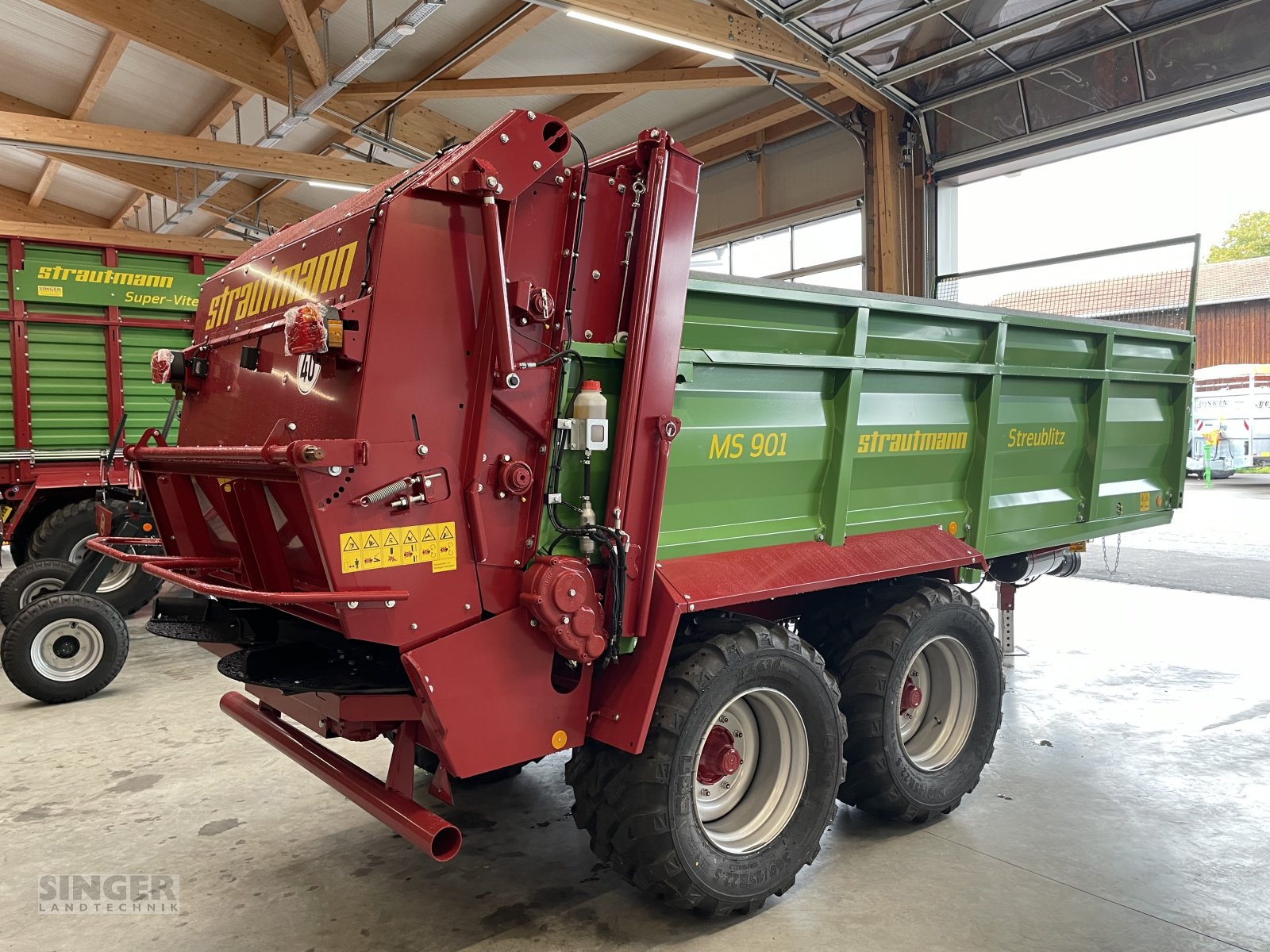 Stalldungstreuer typu Strautmann MS 901 Tandem DL Breitstreuwerk, Neumaschine v Ebenhofen (Obrázek 5)